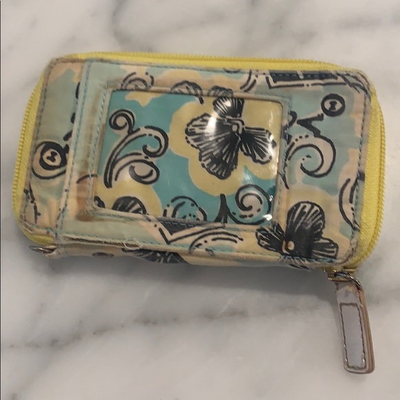 Lily Pulitzer Theta wallet key car holder - Picture 4 of 4